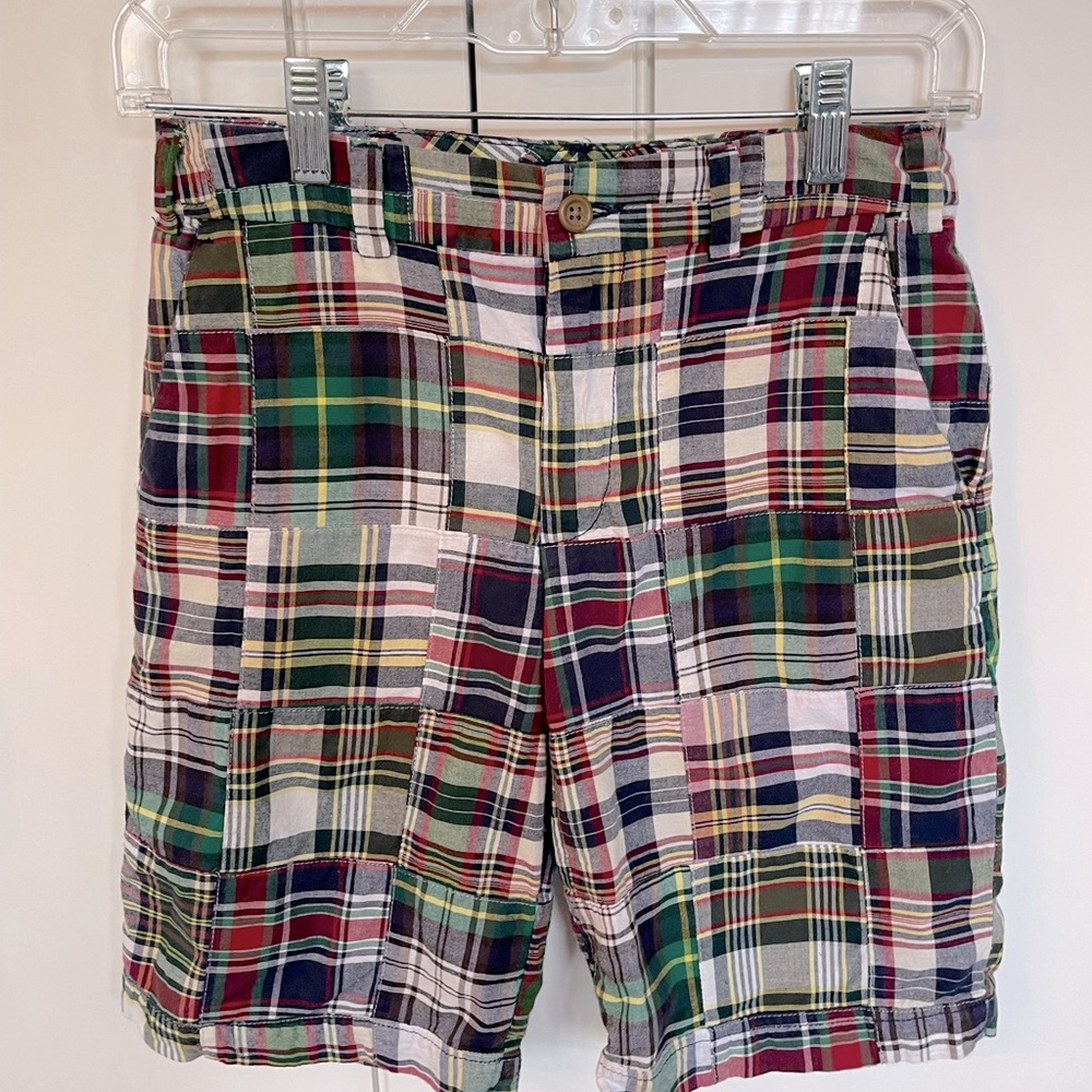Polo Ralph Lauren Boys' Madras Shorts Size 12